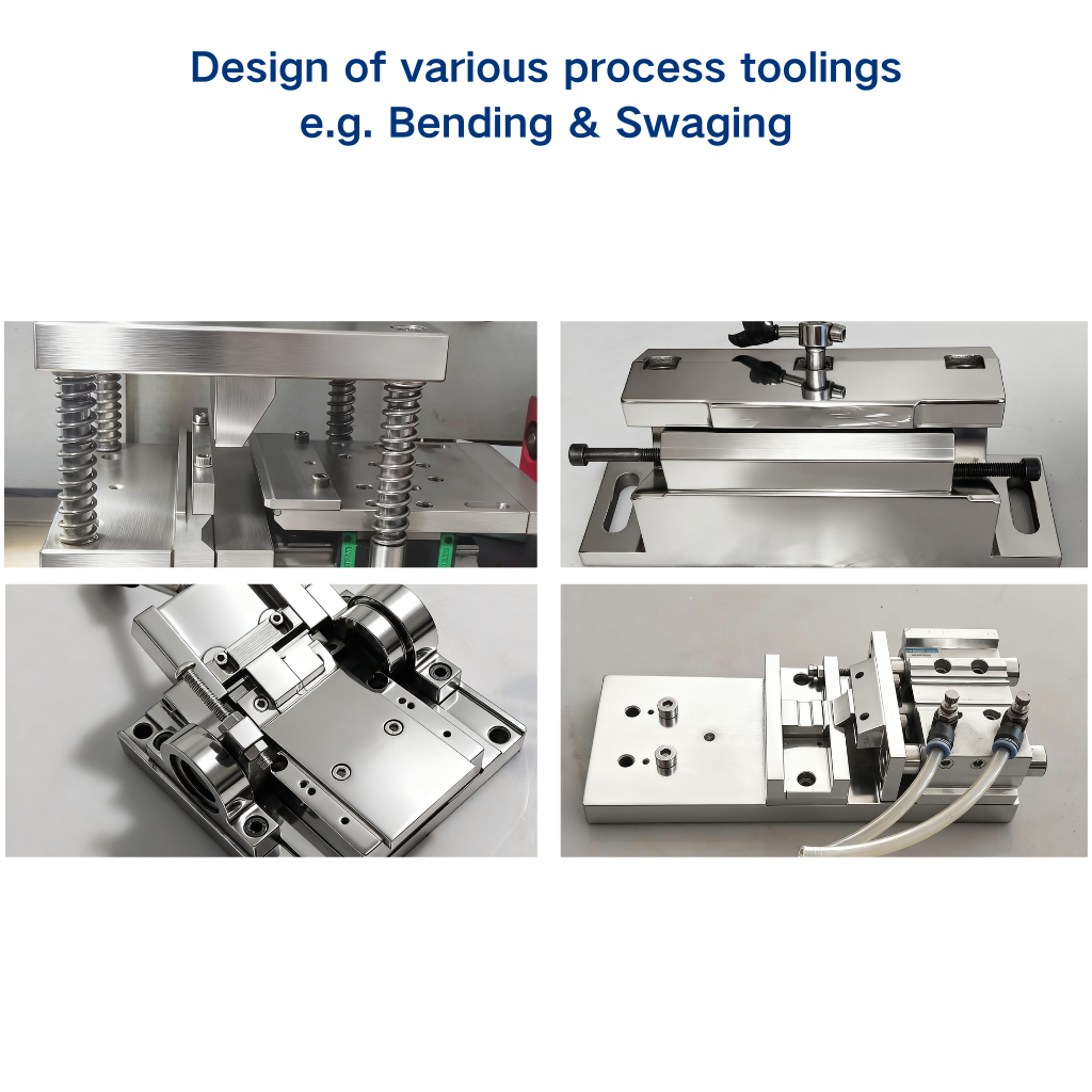 Design of various process toolings